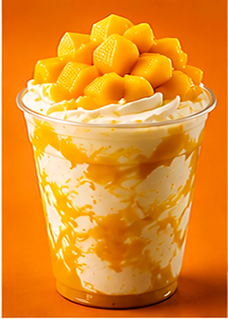 Mango Float Drink
